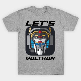 Let's Voltron by Samoht Lion T-Shirt